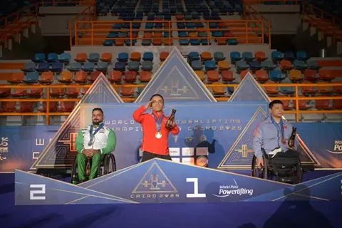 الميدالية الثانية لمصر.. محمد المنياوي يحقق ذهبية بطولة العالم لرفع الأثقال البارالمبي